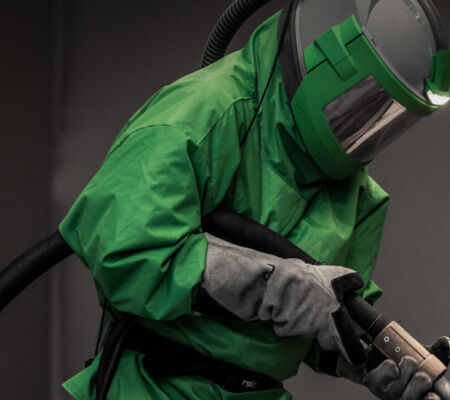 Blasting hero banner