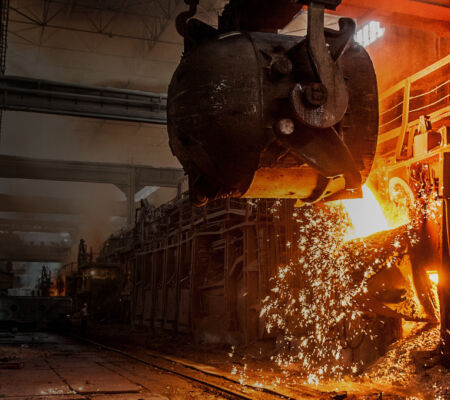 Foundry high heat banner